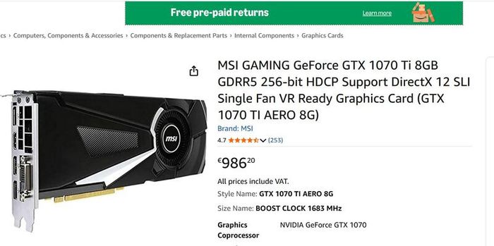 Brand New Gaming PC AMD Ryzen 5 CPU Nvidia GeForce GTX 1070 Ti 8GB Graphics Card 16GB Ram Upgrade 1000GB NVME SSD Boxed 12 Month Warranty.