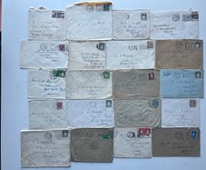Irish 1930s 1940s Envelopes WW2 era 20 covers