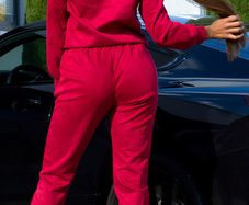 Suede Look Tracksuit size uni fits most