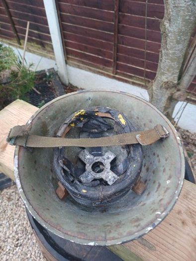 Antique, Military,Army Helmets