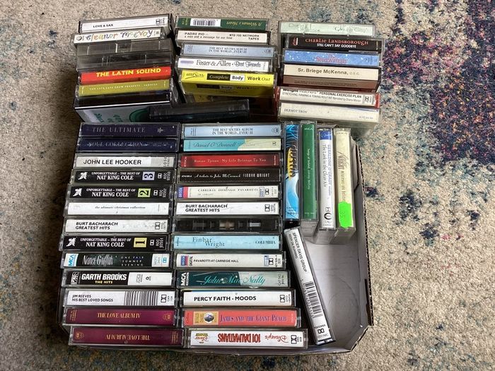 Bundle Mixed Cassette tapes Job Lot over 40