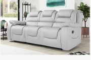 Brand New Axcel Leather Recliner Couches With Drop Down Cupholders Instock Offering Free Delivery