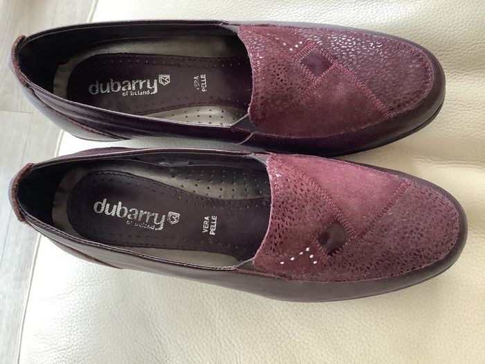 Dubarry burgundy shoe - size 38
