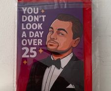 Leo DiCaprio Birthday Card