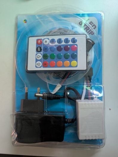 LED light strip with remote