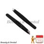 2 PCS Stainless Steel Tips Eyebrow Hair Removal Tweezers Image 3