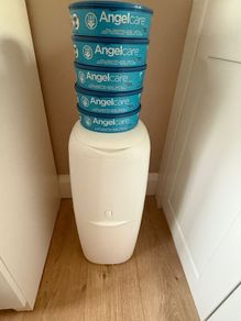2 Angelcare Nappy bins