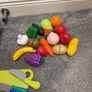 Kids fruit and veg basket and chopping boards Image 4
