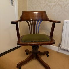 1910 Edwardian Swivel Chair