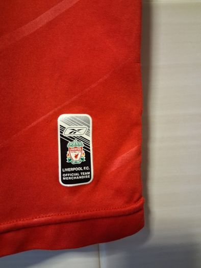 Liverpool Jersey. Official Reebok Liverpool FC European Home Jersey 2005 To 2006. Authentic Original. Not A Modern Day Remake.