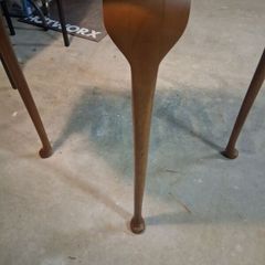 half moon hall table