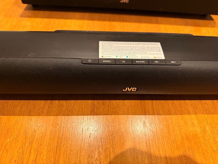 JVC Soundbar & Sub-Woofer