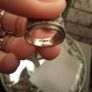 chunky sterling silver ring Image 4