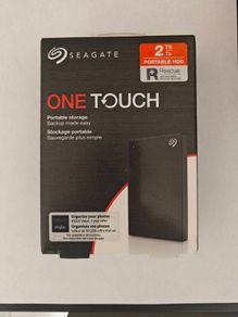 (Unopened)Seagate Hard Drive - 2 Tb, Black