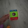 Educational Wooden toys. Hexagonal shape sorter, Tower Ring sorter and Beads Image 6