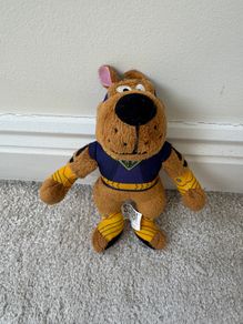 Scoob Movie approx. 7" Scooby Doo Superhero Soft Used Please see pictures