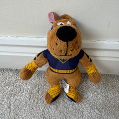 Scoob Movie approx. 7" Scooby Doo Superhero Soft Used Please see pictures