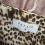 Brand new Papaya leopard print blouse size UK18 EU46 Postage included Image 5