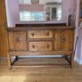 Antique 1920s Oak Sideboard / Dresser Base Image 2