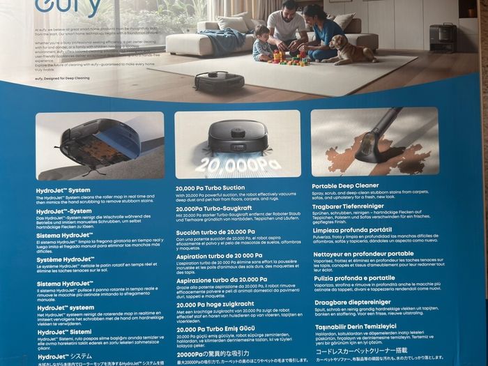 Brand New Eufy E28 Omni Robot Vacuum Cleaner (3 In 1 Vacuum Mop)