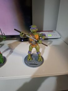 2013 viacom tmnt figures and stand shells