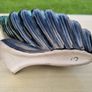 Classic Sylvac shell pottery mantle vase (mold number 399) Image 7