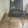 Set of Modern Smoke Grey Dining/Kitchen Chairs in Excellent Condition Image 3