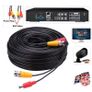 4 Pack 10M / 32 feet BNC Video Power Cable 2-in-1 Pre-made Black Security Camera CCTV Cable for HD Surveillance Camera and DVR System Installation Image 7