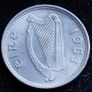 Ireland - 1953 - 3 Pence - Hare - UNC - KM.12a - [2778] Image 2