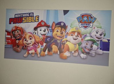 Large Paw Patrol Canvas