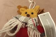 Handcrafted christmas felt reindeer