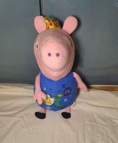 Vintage peppa pig George plush 2003 in fab condition 18"