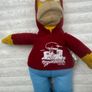 The Simpsons Homer Visit Springfield Plush Matt Groening 2006 approx. 33 cm. Used Please see photos Image 4