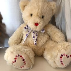 New Large Very Soft white Teddy