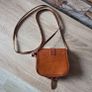 Small Handmade Genuine Leather Saddle Bag | Image 5