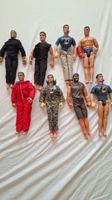 Action Man Figures 1990's x8
