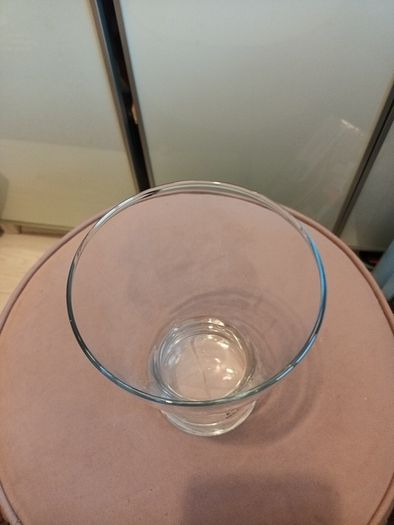 Designer glass vase