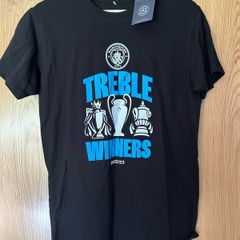 Uefa Store Manchester City Treble Winners Tee Shirt new with tags
