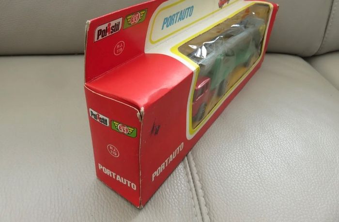 Polistil Club 33 Lancia Portauto Transporter 1/66 Made in Italy Mint Boxed -1976