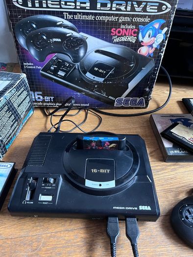 ULTIMATE Sega Mega Drive & Master System Collectors Lot BOXED Console 12+ Games TESTED