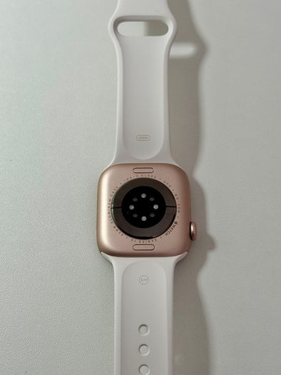 Apple Watch Series 10 - 42 mm Rose Gold Aluminium Case with Light Blush Sport Band, S/M