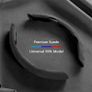 Suede Universal 38CM Car Steering Wheel Booster Cover Non-Slip Auto Interior Steer Protector Decoration Accessories Image 2