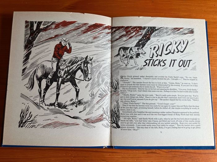 Vintage annual: 'Champion The Wonder Horse' annual 1957