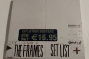 The Frames - Set List Cd