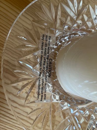 Waterford Crystal Bethany Candleholder