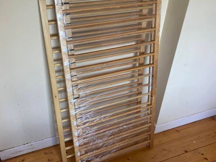 Wooden Baby Cot / Crib + Mattress & Storage Drawer