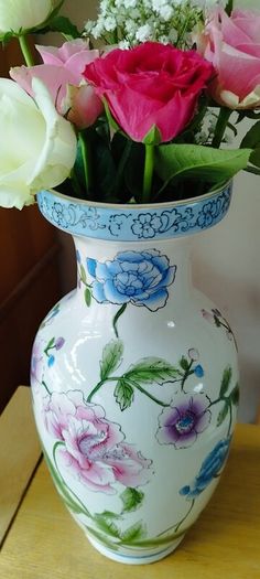 Japanese style vase