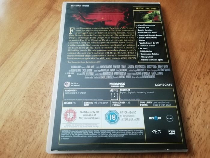 Jackie Brown 2 Dvd Special Edition