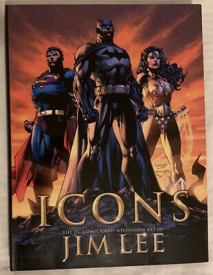 Jim Lee Icons Art Book Hardcover