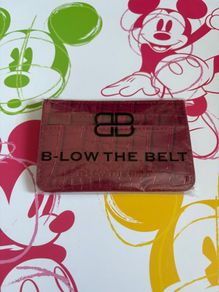 B- low the belt card case